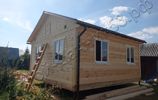 2 Брусовой дом  ОД-34, 6х6м, 37М², Московская область, Истринский район, СНТ «Новатор» (4)